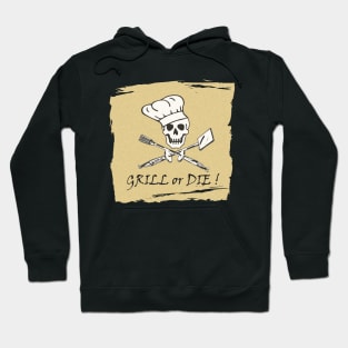 Barbecue Grill Pirate T-Shirt Hoodie